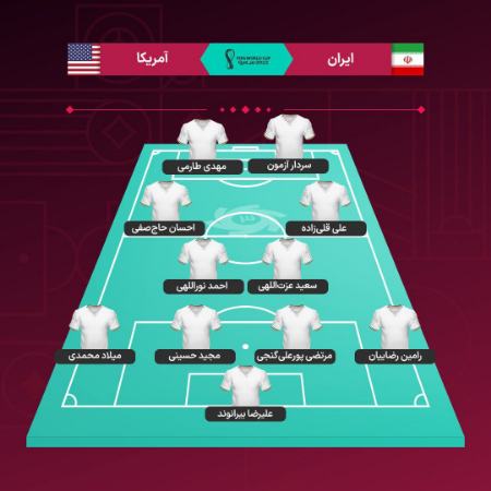 ترکیب ایران و آمریکا،اخبار ورزشی،خبرهای ورزشی ترکیب ایران و آمریکا،اخبار ورزشی،خبرهای ورزشی