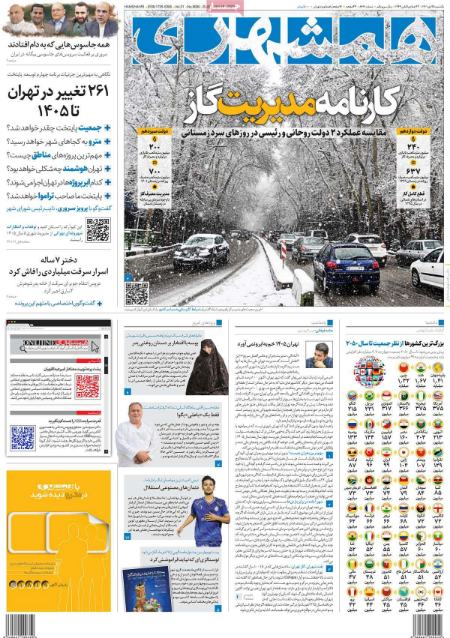 عناوین روزنامه ها, روزنامه های امروز عناوین روزنامه ها, روزنامه های امروز