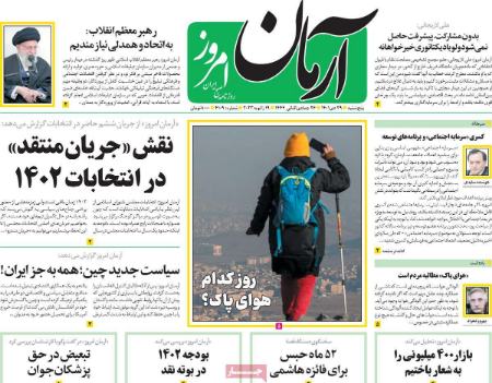 عناوین روزنامه ها, روزنامه های امروز عناوین روزنامه ها, روزنامه های امروز