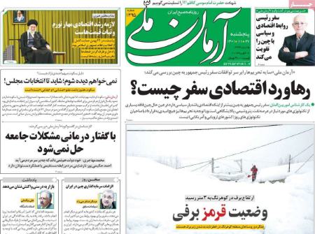 عناوین روزنامه ها, روزنامه های امروز عناوین روزنامه ها, روزنامه های امروز