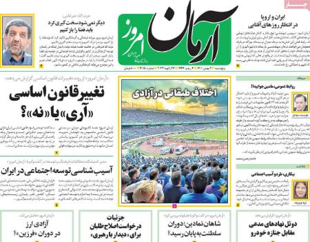 عناوین روزنامه ها, روزنامه های امروز عناوین روزنامه ها, روزنامه های امروز