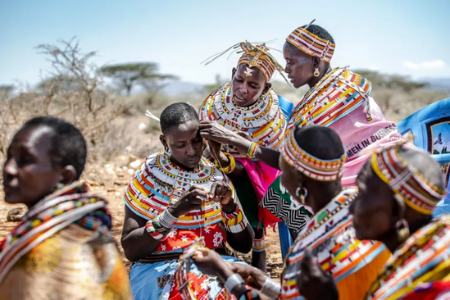 عکسهای جالب,عکسهای جذاب,زنان بومی کنیا 