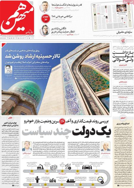 عناوین روزنامه ها, روزنامه های امروز عناوین روزنامه ها, روزنامه های امروز
