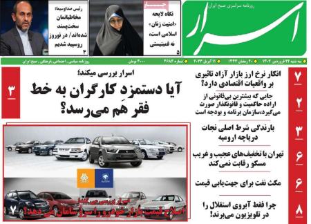 عناوین روزنامه ها, روزنامه های امروز عناوین روزنامه ها, روزنامه های امروز