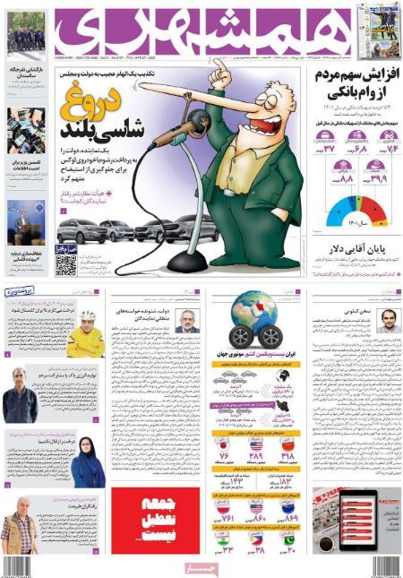 عناوین روزنامه ها, روزنامه های امروز عناوین روزنامه ها, روزنامه های امروز