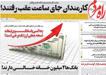 عناوین روزنامه ها, روزنامه های امروز عناوین روزنامه ها, روزنامه های امروز