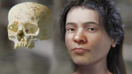 بازسازی چهره زن ۳۸۰۰ ساله،اخبار گوناگون،خبرهای گوناگون