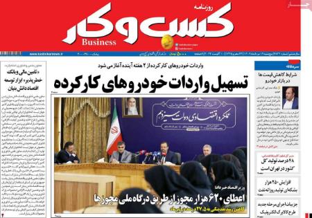تیتر روزنامه ها،روزنامه های سیاسی و اقتصادی تیتر روزنامه ها،روزنامه های سیاسی و اقتصادی