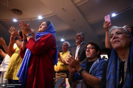 مراسم اولین سالگرد درگذشت هوشنگ ابتهاج،عکس خبری،تصاویر خبری