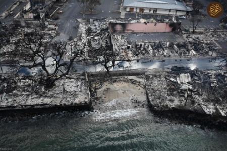 آتش سوزی در هاوایی،اخبار حوادث،خبرهای حوادث