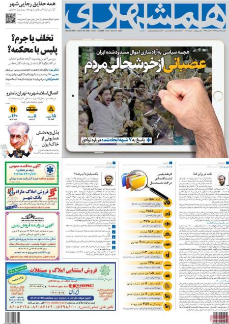 تیتر روزنامه ها،روزنامه های سیاسی و اقتصادی تیتر روزنامه ها،روزنامه های سیاسی و اقتصادی