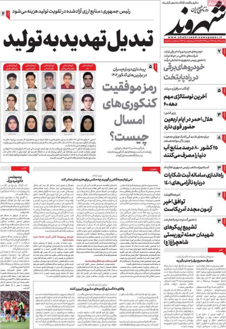 تیتر روزنامه ها،روزنامه های سیاسی و اقتصادی تیتر روزنامه ها،روزنامه های سیاسی و اقتصادی