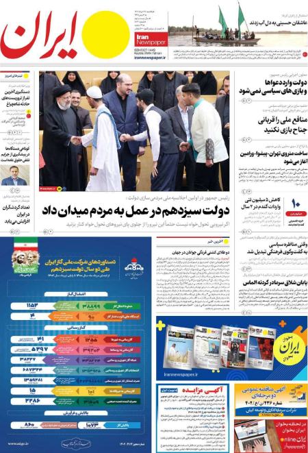 تیتر روزنامه ها،روزنامه های سیاسی و اقتصادی تیتر روزنامه ها،روزنامه های سیاسی و اقتصادی