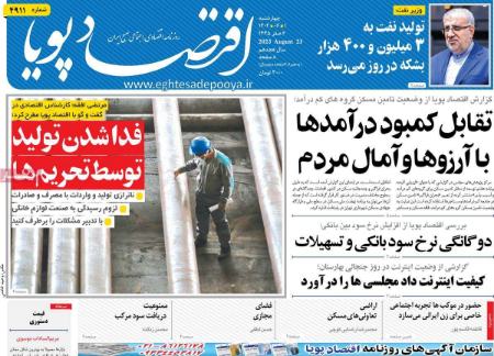 تیتر روزنامه ها،روززنامه های سیاسی و اقتصادی تیتر روزنامه ها،روززنامه های سیاسی و اقتصادی