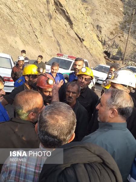 ریزش معدن در دامغان،تصاویر خبری،عکس خبری