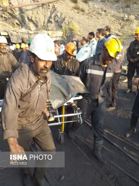 ریزش معدن در دامغان،تصاویر خبری،عکس خبری