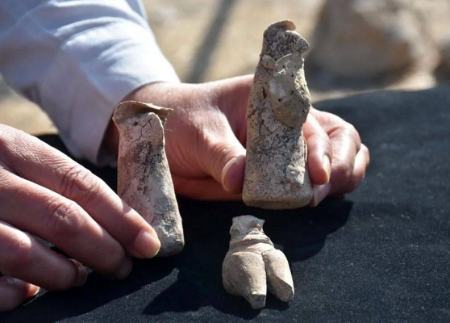 کشف مجسمه‌های ۷ هزار سالۀ انسان‌ ,اخبارگوناگون,خبرهای گوناگون 