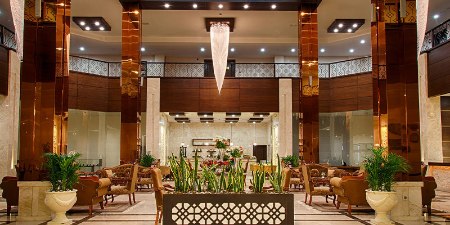 فضای سبز هتل بین الحرمین شیراز