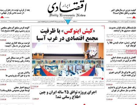 تیتر روزنامه ها،روزنامه های سیاسی و اقتصادی