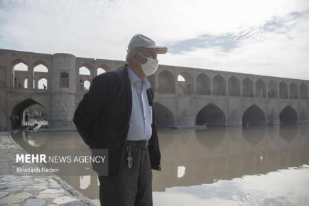 عکس خبری،آلودگی هوای اصفهان و تهران