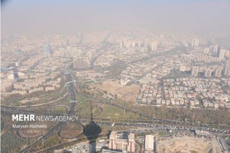 عکس خبری،آلودگی هوای اصفهان و تهران