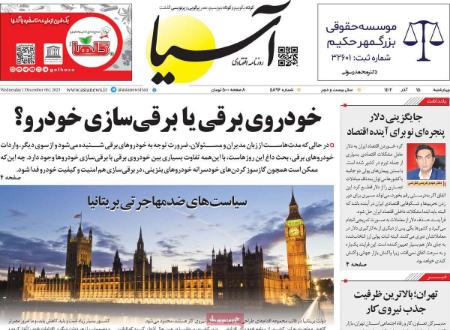 تیتر روزنامه ها،روزنامه های سیاسی و اقتصادی