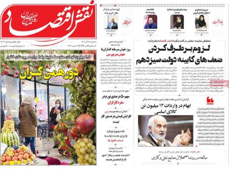 تیتر روزنامه ها،روزنامه های سیاسی و اقتصادی تیتر روزنامه ها،روزنامه های سیاسی و اقتصادی