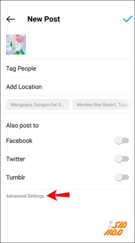 مخفی کردن لایک‌ها بعد از اشتراک‌ گذاری پست در اندروید-1