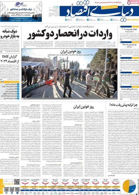 تیتر روزنامه ها،روزنامه های سیاسی و اقتصادی تیتر روزنامه ها،روزنامه های سیاسی و اقتصادی