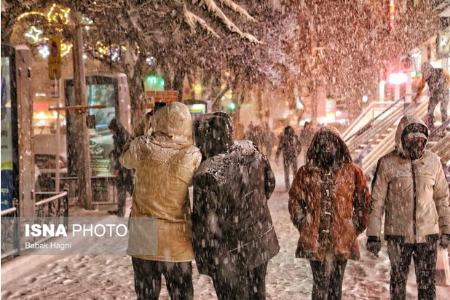 عکس خبری،بارش برف در اردبیل