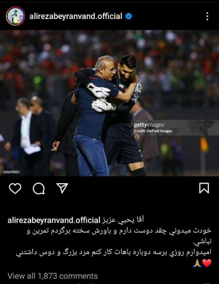 گل محمدی و بیرانوند،اخبار ورزشی،خبرهای ورزشی گل محمدی و بیرانوند،اخبار ورزشی،خبرهای ورزشی