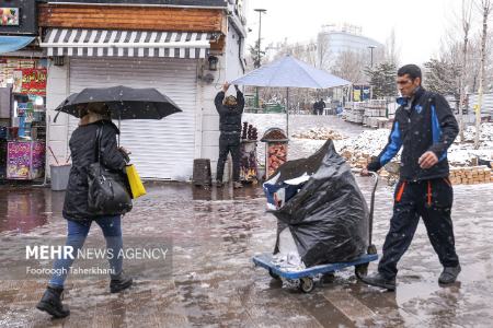 عکس خبری،برف در تهران عکس خبری،برف در تهران