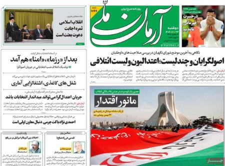 تیتر روزنامه ها،روزنامه های سیاسی و اقتصادی
