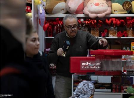 عکس خبری،حال و هوای ولنتاین در تهران