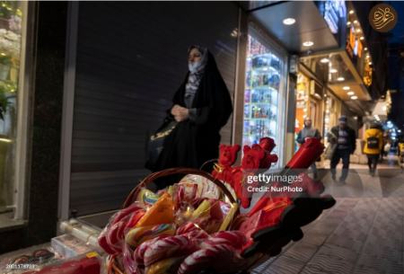 عکس خبری،حال و هوای ولنتاین در تهران