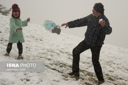 عکس خبری،اولین برف زمستانی اصفهان عکس خبری،اولین برف زمستانی اصفهان