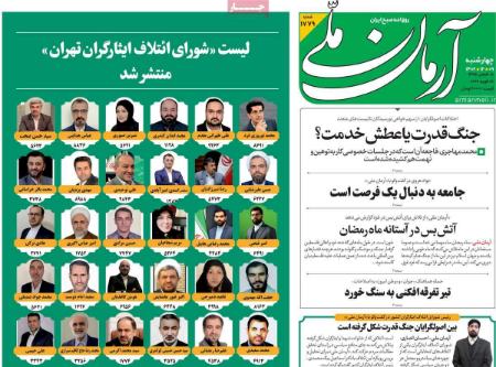 تیتر روزنامه ها،روزنامه های سیاسی و اقتصادی تیتر روزنامه ها،روزنامه های سیاسی و اقتصادی