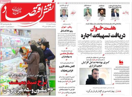 تیتر روزنامه ها،روزنامه های سیاسی و اقتصادی تیتر روزنامه ها،روزنامه های سیاسی و اقتصادی
