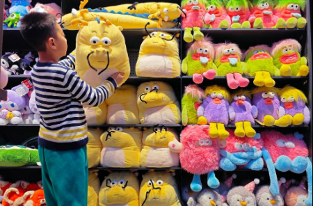 عکسهای جالب,عکسهای جذاب,یک مرکز خرید در شهر یانتای چین