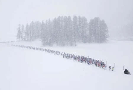 عکسهای جالب,عکسهای جذاب,مسابقات اسکی ماراتون در سوییس