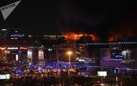 عکس خبری،حمله تروریستی در مسکو عکس خبری،حمله تروریستی در مسکو