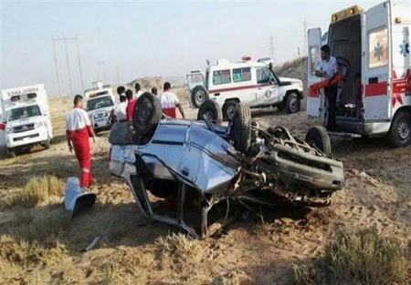 تصادف در خوزستان،اخبار حوادث،خبرهای حوادث