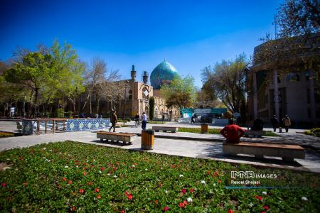 عکس خبری،چهارباغ اصفهان در بهار 1403