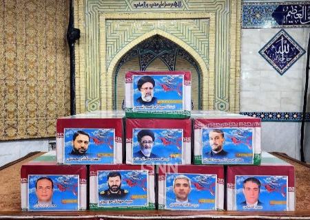 عکس خبری،مراسم تشییع پیکر رئیس جمهور و همراهان شهیدش عکس خبری،مراسم تشییع پیکر رئیس جمهور و همراهان شهیدش