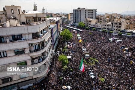 عکس خبری،مراسم تشییع پیکر رئیس جمهور و همراهان شهیدش عکس خبری،مراسم تشییع پیکر رئیس جمهور و همراهان شهیدش