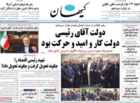 تیتر روزنامه ها،روزنامه های سیاسی و اقتصادی تیتر روزنامه ها،روزنامه های سیاسی و اقتصادی