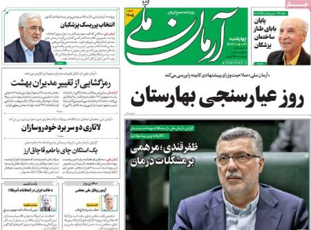 تیتر روزنامه ها،روزنامه های سیاسی و اقتصادی تیتر روزنامه ها،روزنامه های سیاسی و اقتصادی