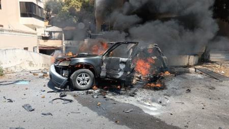 حمله اسرائیل به یک خودرو در جاده فرودگاه دمشق،اخبار بین الملل،خبرهای بین الملل حمله اسرائیل به یک خودرو در جاده فرودگاه دمشق،اخبار بین الملل،خبرهای بین الملل