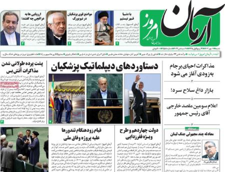 تیتر روزنامه ها،روزنامه های سیاسی و اقتصادی