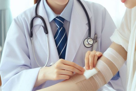 بهترین روش کندن پانسمان چسبیده به زخم